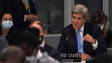 US climate envoy John Kerry is working to broker a deal.