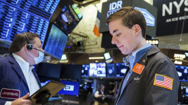 Tech stocks fuelled gains on Wall Street, with the Nasdaq up as much as 2.9 per cent.