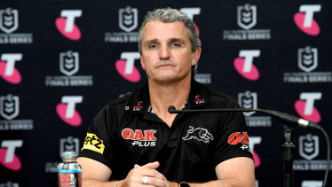 Panthers coach Ivan Cleary.