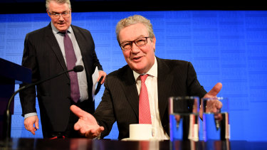 Former foreign minister Alexander Downer in Canberra last year.