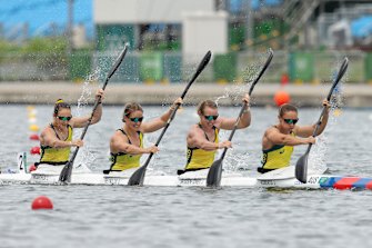 These four Aussies have earned a spot in the kayak sprint final.