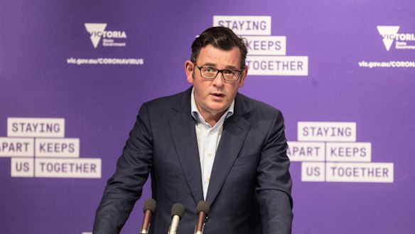 During lockdown the state government's messaging was staying apart keeps us together.