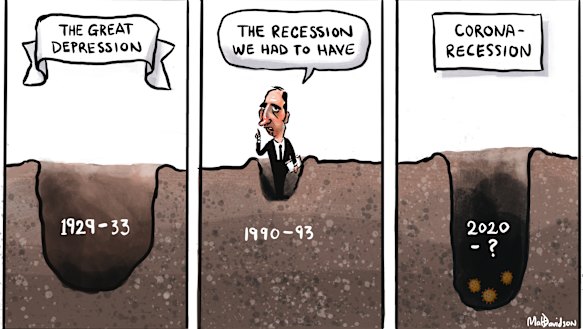 A short comparative history of recessions ... 