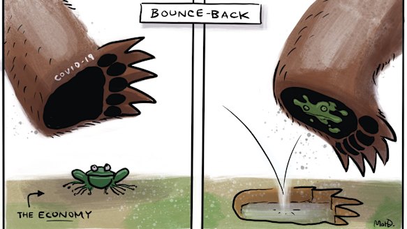 When the economy comes out of COVID hibernation, it doesn't mean things will bounce back to near normal quickly.