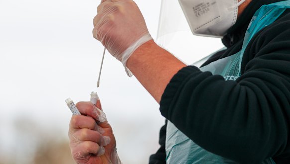 COVID-19 testing rates have plummeted in Perth.