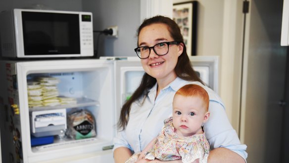 Penny Pearce and her daughter Vivian.
