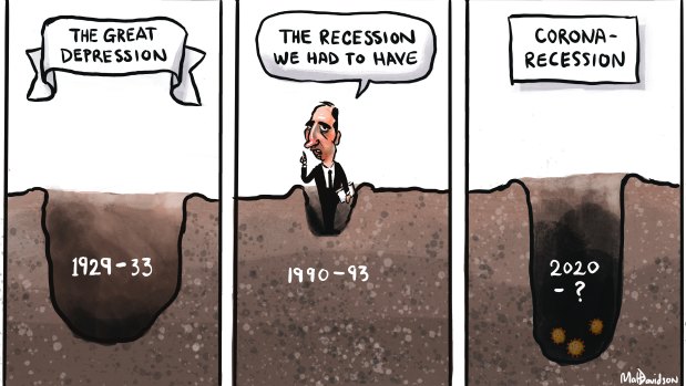 A short comparative history of recessions ... 