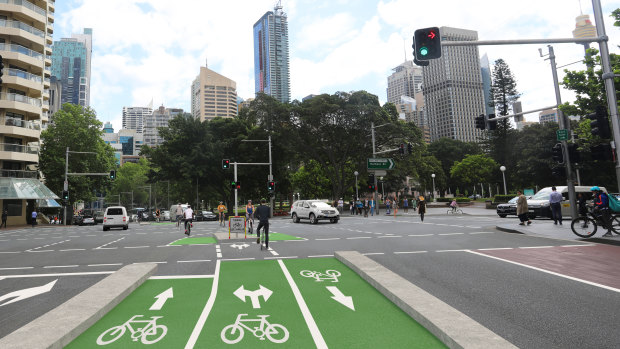 The proposed bike lanes will help fill in missing links in the cycle network.