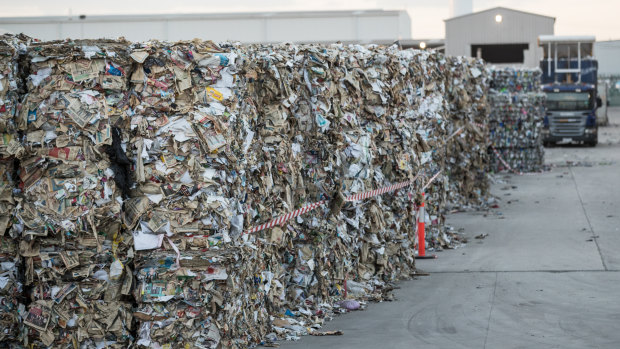 The collapse of SKM has forced councils to send tonnes of recycling material to landfill 