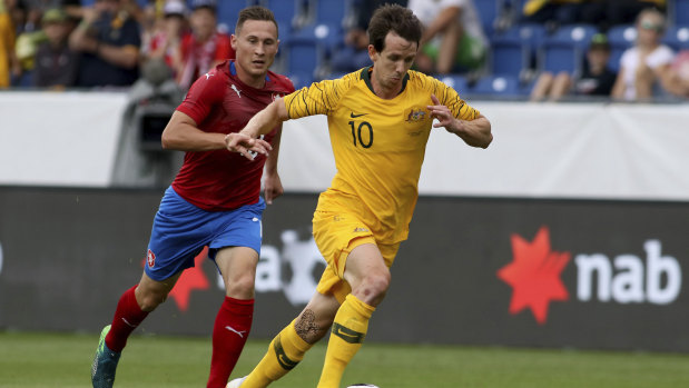 Robbie Kruse will use his Champions League experience in the France clash. 