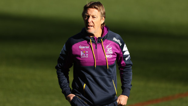 Craig Bellamy and the Storm have been forced to leave Melbourne.