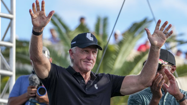 LIV Golf chief executive Greg Norman has announced Adelaide as the host of the first Australian event in 2023.