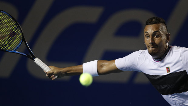 Nick Kyrgios was in stunning form in Mexico, but needs greater fitness to be a grand slam contender, says Jim Courier.