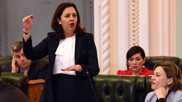 Questioned over a potential conflict of interest, Premier Annastacia Palaszczuk accused the opposition of "attacking accounting firms".