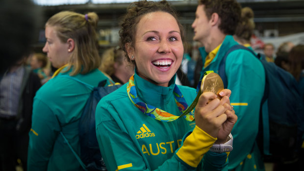 Gold standard: Modern pentathlete Chloe Esposito broke through at the 2016 Rio Games.
