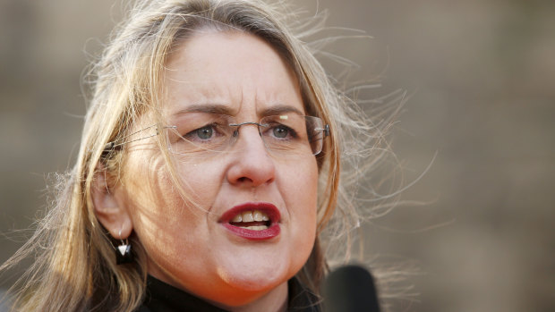 Victorian Transport Minister Jacinta Allan directed Metro Trains to stop broadcasting SkyNews on screens at train stations.