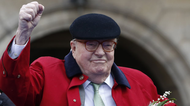 Front National founder Jean-Marie Le Pen in 2017.