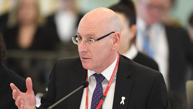 Director-General of Queensland Health Michael Walsh.