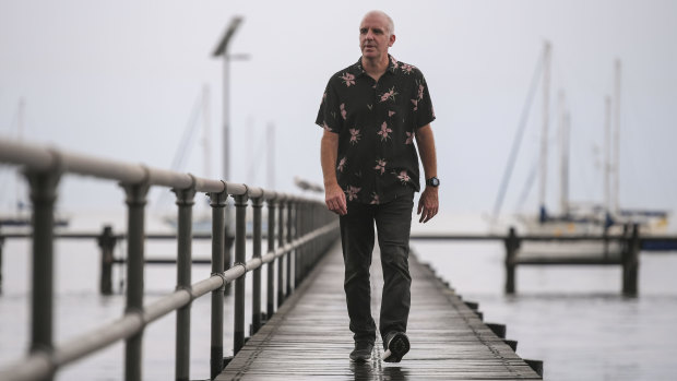 Geelong policeman David Hicks released his debut crime fiction novel this month.