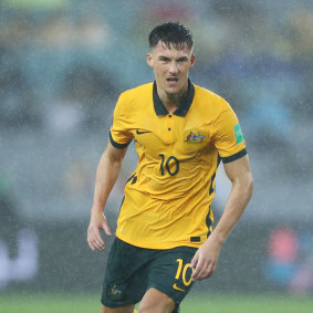 Ajdin Hrustic has been Australia’s form player in the qualifiers.