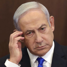 Israeli Prime Minister Benjamin Netanyahu.