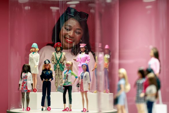 Some of the dolls on display.