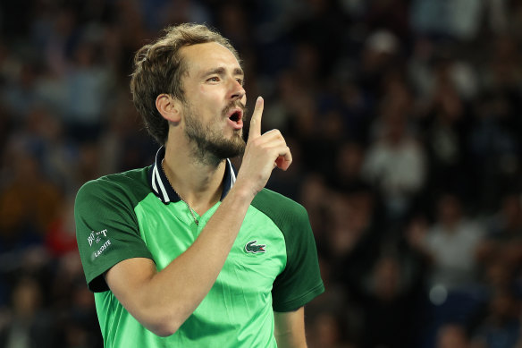 Medvedev silenced many doubters as he fought back from two sets down.