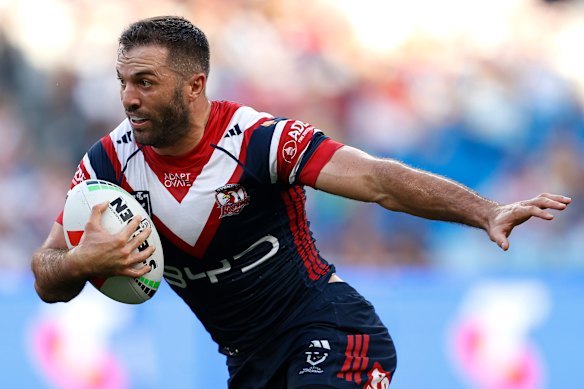 Roosters fullback James Tedesco returns from injury today.