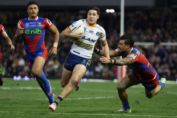Mitchell Moses and the Eels are struggling near the bottom of the ladder.