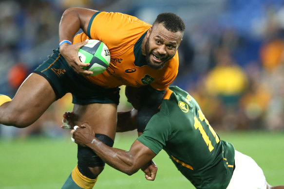 Samu Kerevi was in barnstorming form against South Africa and Argentina.