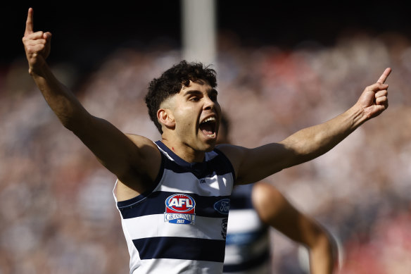 Tyson Stengle has signed a short contract extension with Geelong.