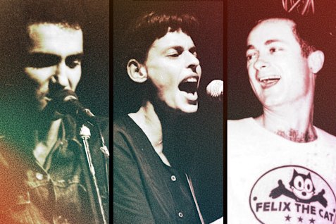 Paul Kelly, Deborah Conway and Dave Faulkner of the Hoodoo Gurus, all played live at the Hopetoun Hotel in Surry Hills.