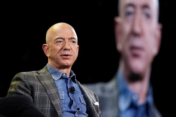 ‘Very nice’: Amazon founder Jeff Bezos.