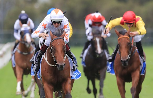Farnan wins the 2020 Silver Slipper at Rosehill.