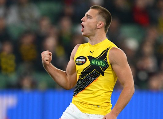 Tiger Sam Lalor was the No.1 pick in the 2024 draft.