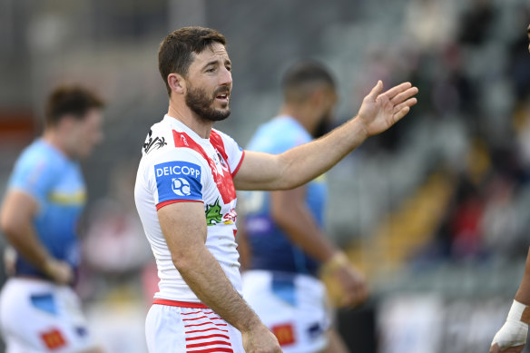 On the move: former Dragon Ben Hunt.