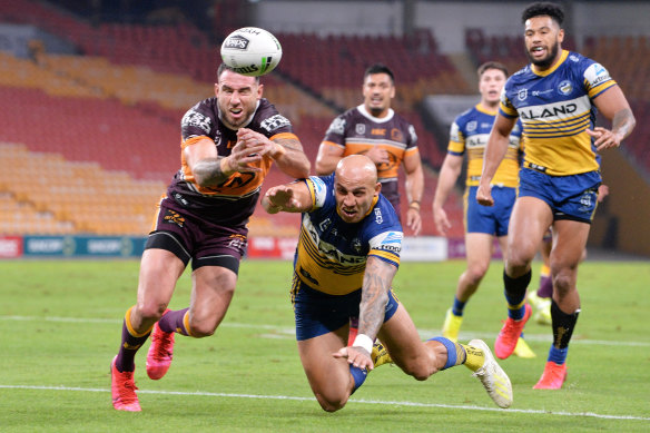 Thursday night's clash between the Eels and Broncos in Brisbane was a ratings smash.