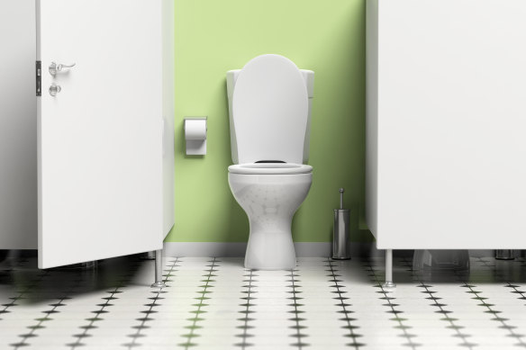 The study's author advised people to close the toilet lid before flushing.