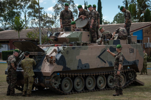 France is already active in the region, with Australian and French troops last month conducting joint exercises in Queensland. 
