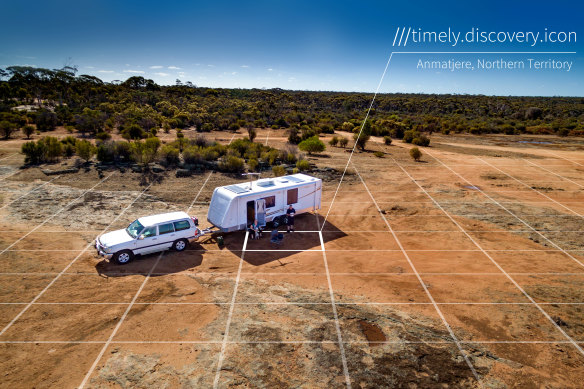what3words in the Northern Territory.