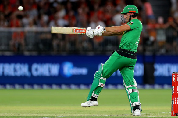 Marcus Stoinis delivered again for the Melbourne Stars against the Scorchers.