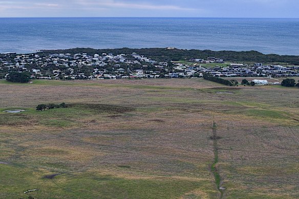 The land north of Cape Paterson that investors believed would be subdivided, allowing for creation of about 800 homes.