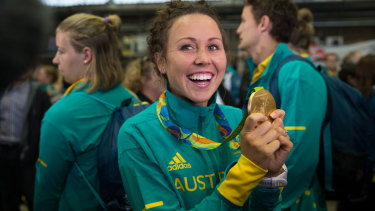 Gold standard: Modern pentathlete Chloe Esposito broke through at the 2016 Rio Games.