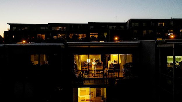 Jane Marshall who is battling breast cancer and is self isolating to avoid exposure to coronavirus.