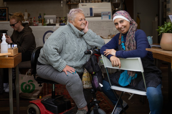 ‘I feel she is my mum’: How a shearing-shed cook and a Syrian refugee became family