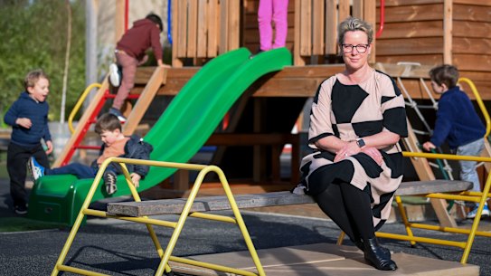 Tamika Hicks, who owns and manages an early learning centre in Pakenham, said staff are on edge about COVID-19. 