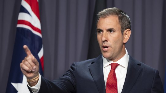 Treasurer Jim Chalmers.