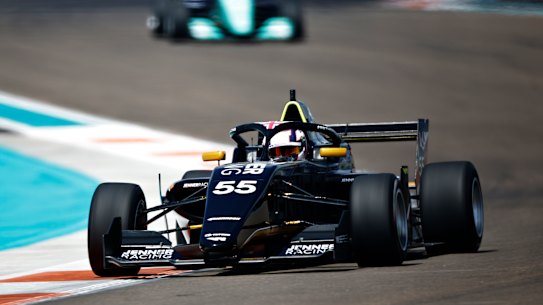 Jamie Chadwick has taken all before her in W Series and can no longer earn licence points from that category.