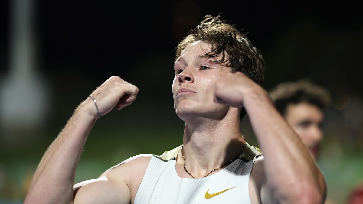 Australia’s fastest man makes bold call in bid for history