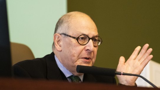 Supreme Court Justice John Sackar, who headed the special commission of inquiry into LGBTIQ hate crimes.